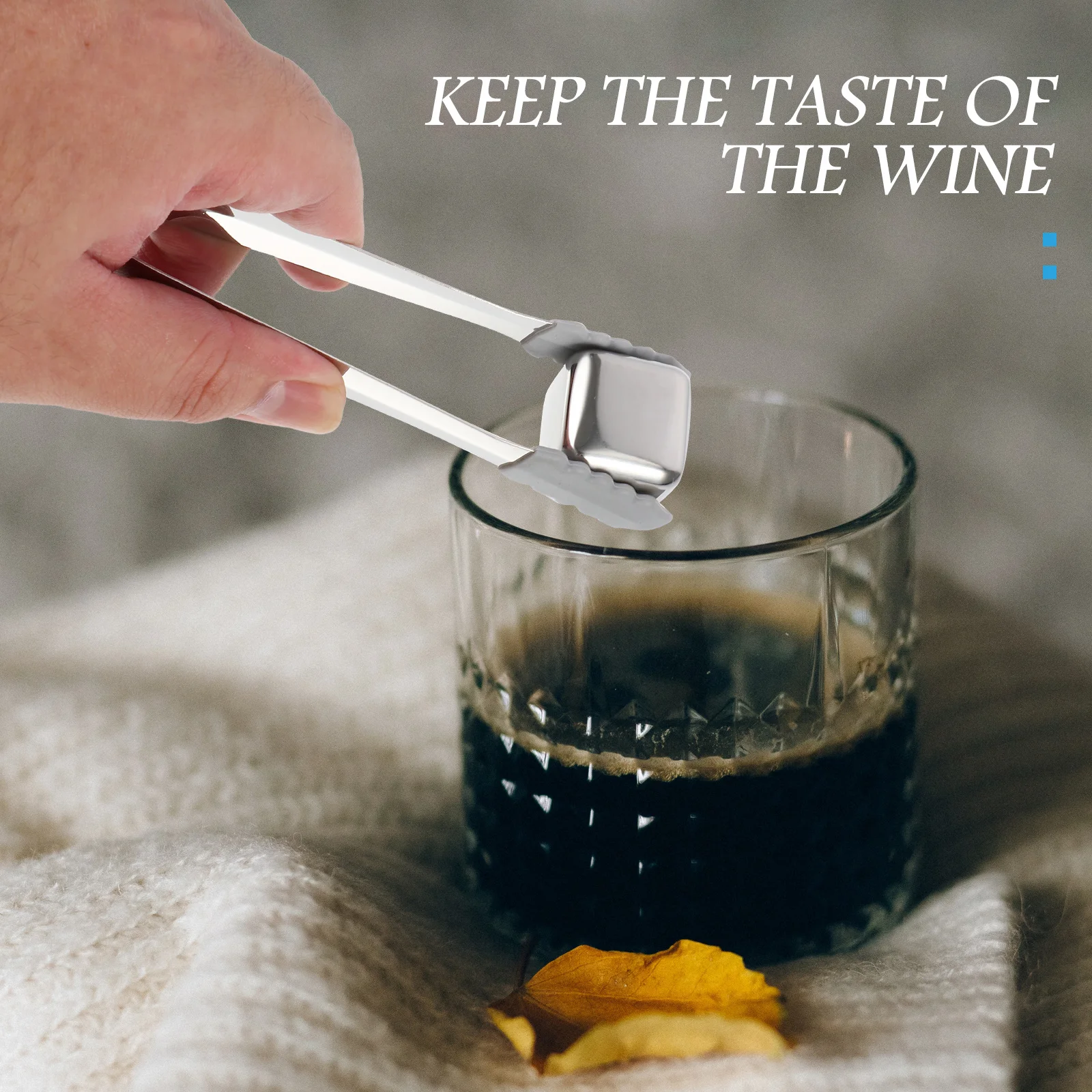 

4pcs Stainless Steel Ice Cube Clips Mini Sugar Coffee Serving Tool Heat Resistant Corrosion Proof Lightweight Easy Clean Mirror