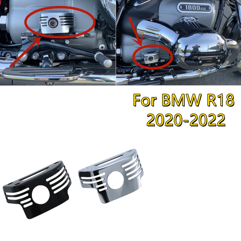 

For BMW R18 Classic R 18 2020 2021 2022 2023 Motorcycle Rear Brake Pump Fluid Tank Reservoir Guard Protector Cover Oil Cup