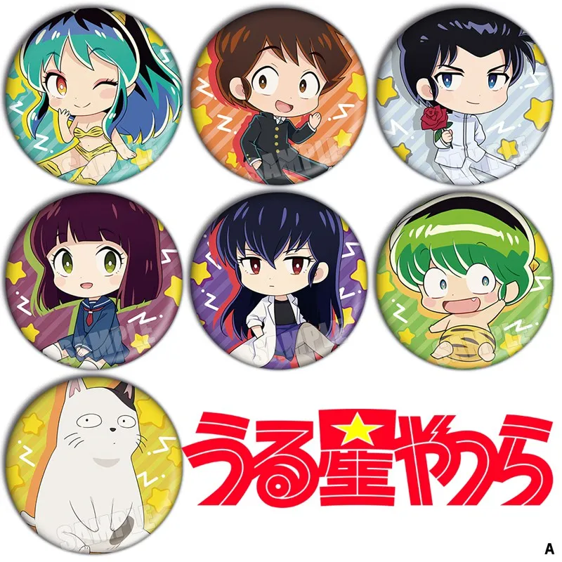 Urusei Yatsura 58mm Cute badges Brooch