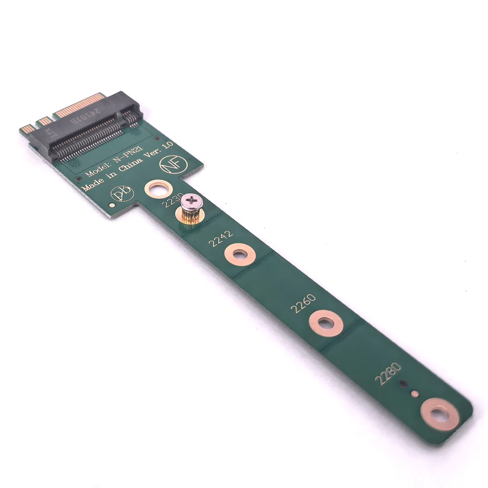 A + E Key WIFI Wireless Network Card interface to M2 NGFF slot adapter Laptop NVMe SSD insert to E key Socket Converter