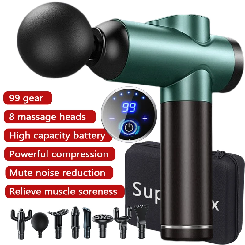 

99 Gear Gun Fascia Massage Tools Pain Massager Electric Neck and Back Massager for Body Electric Gym Massage gun Masager Guns