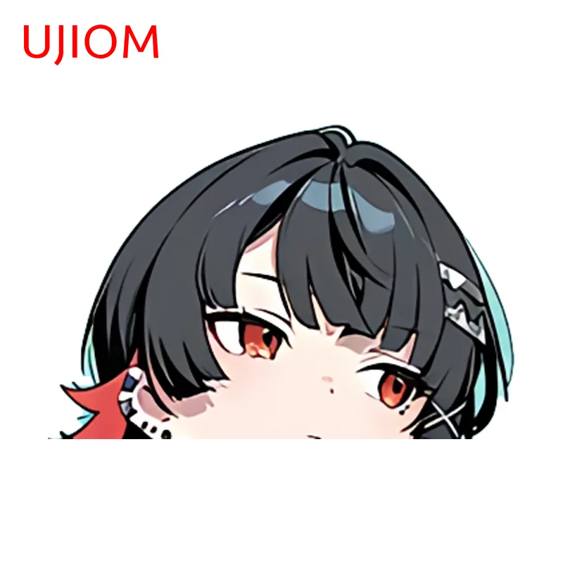 UJIOM Zenless Zone Zero Ellen Joe Peeker Wall Sticker Personality Unique Waterproof Decal Suitable For Computer Case Decor