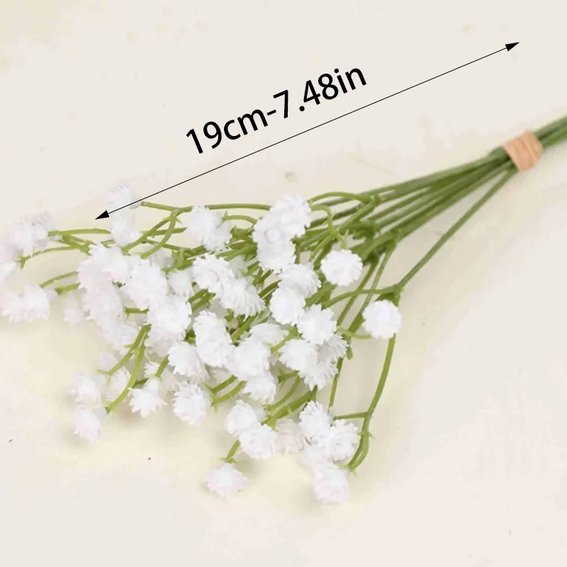 1PC 108Heads Babies Breath Artificial Flowers Plastic Gypsophila DIY Floral Bouquets For Handmade Wedding Party Home Decoration