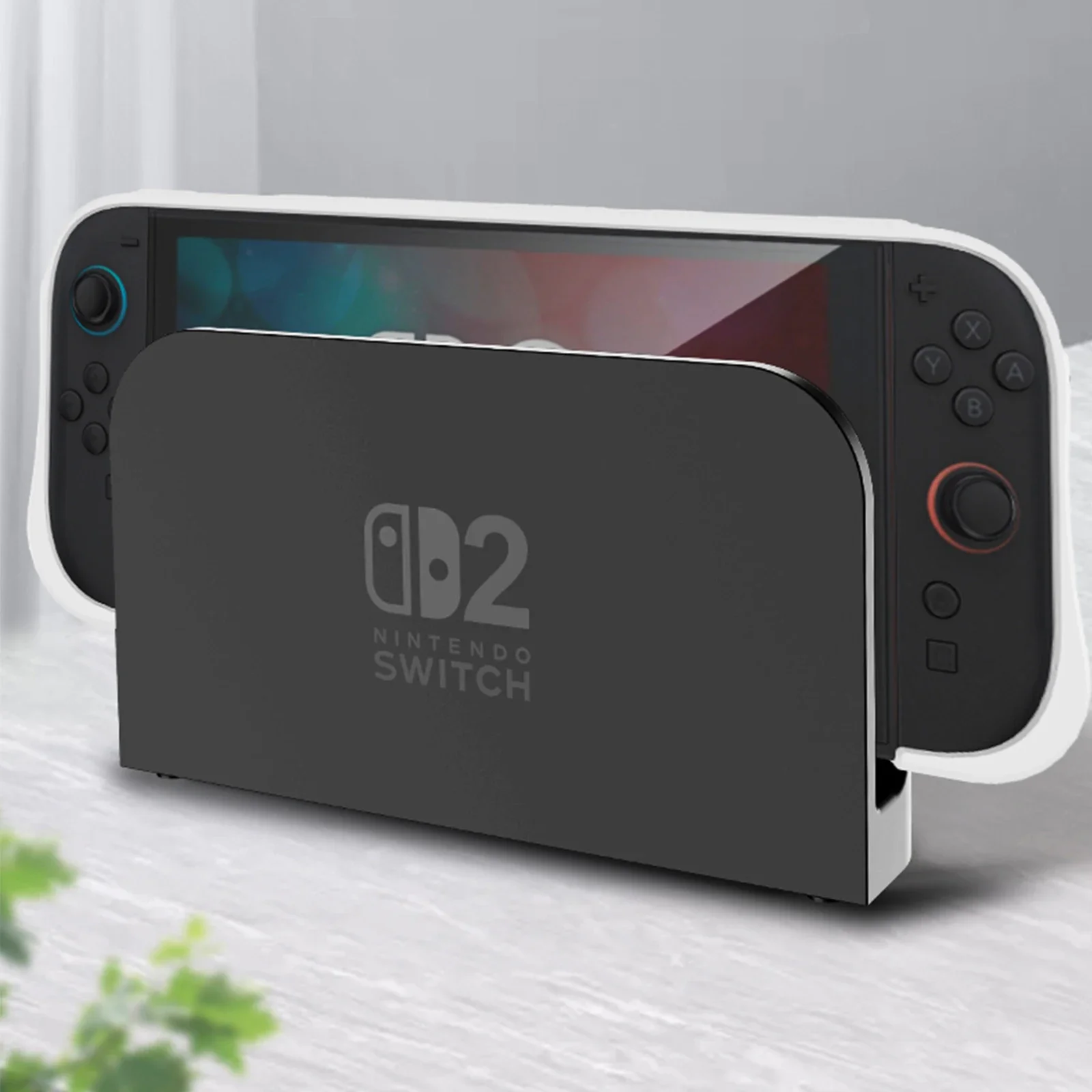 Nintendo Switch 2(2025)用ケース、アップグレードされた保護カバー、人間工学に基づいた快適さ、傷防止、TPUグリップシェルSwitch2アクセサリー