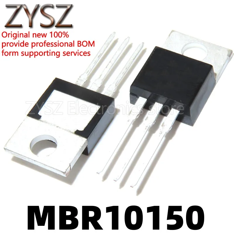 1PCS Iron head MBR10150CT B10150G in-line TO-220 10A 150V Schottky diode