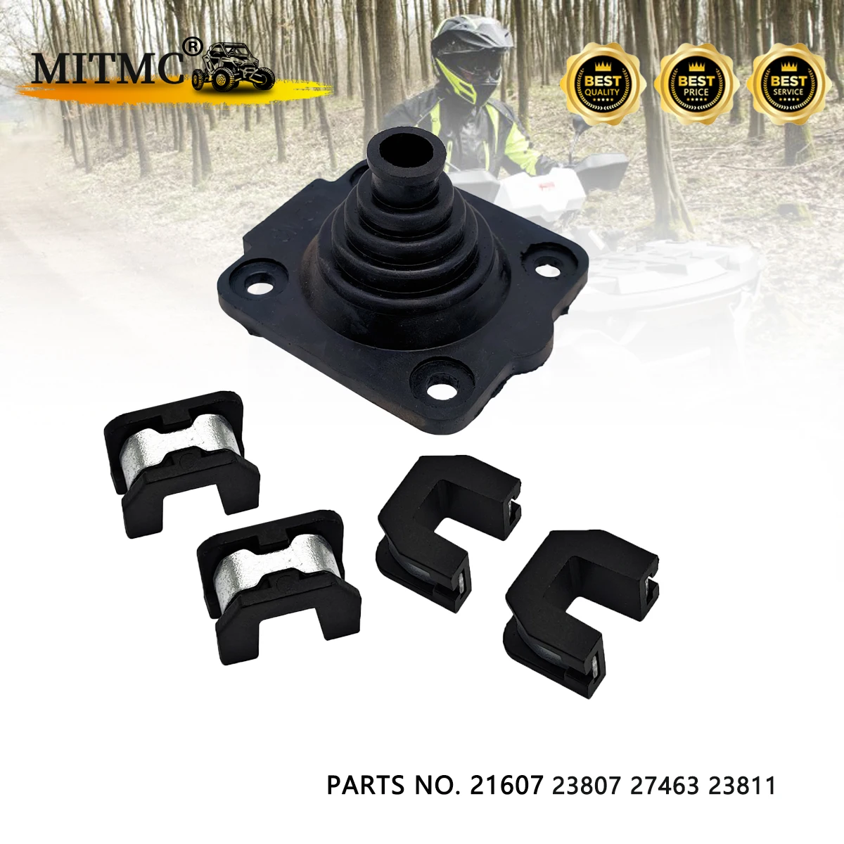 

Serum Cap BOOT and Slider with Spacer Kit For Linhai 260 300 400 ATV Quad Parts 21607 21607A 23811