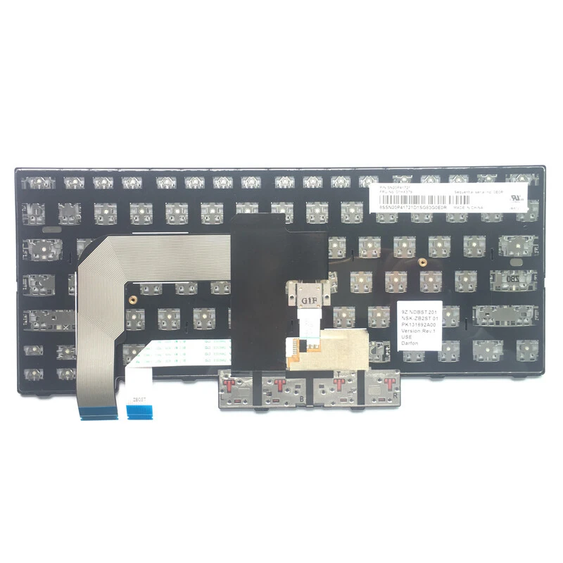 Z 01HX339 FOR Lenovo Thinkpad T470 T480 A475 A485 US English Keyboard view 4