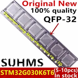 (5-10piece)100% New STM32G030K6T6 STM32G 030K6T6 QFP-32 Chipset