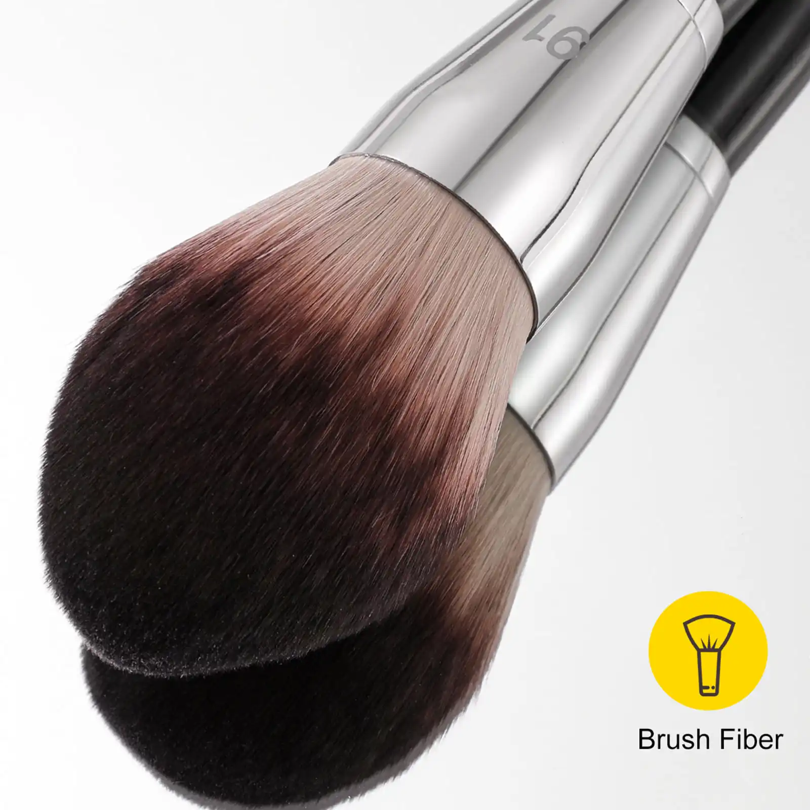 Pinceau de précision pour fond de teint, ombre à barrage, poudre, contour, outil de maquillage professionnel pour femme, haute qualité, 1 pièce