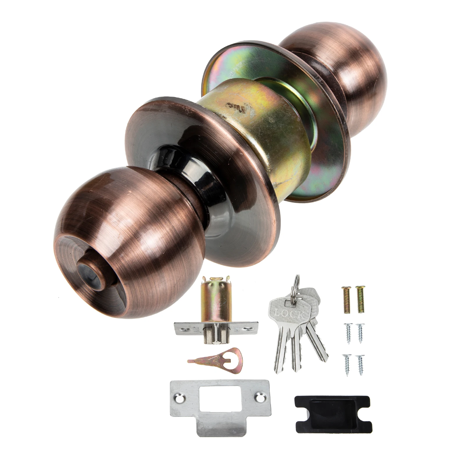 

Stainless Steel H Corrosion Resistant Home Room Door Knob Knob Stainless Steel Spherical Lock Lock Hardware