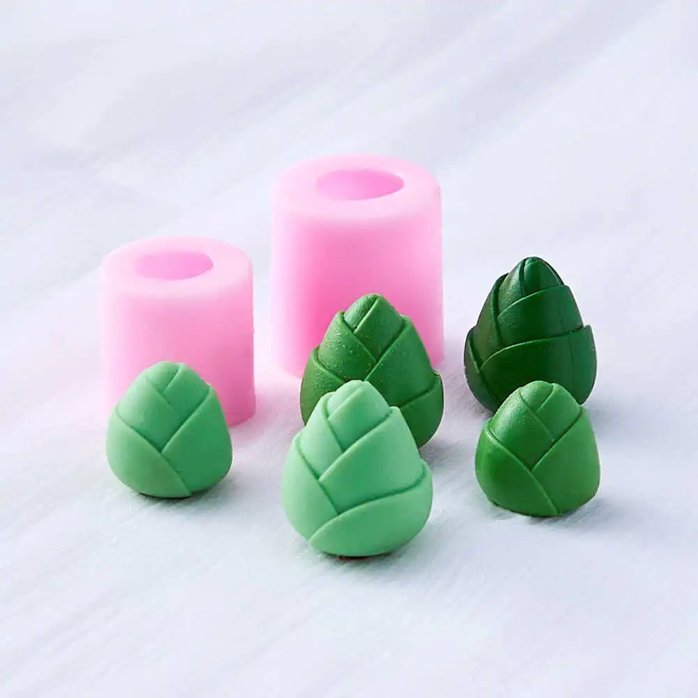 

3d Bamboo Shoots Silicone Molds Fondant Cake Chocolate Mould Cake Decoration Accessories Baking Tools Resin Molds