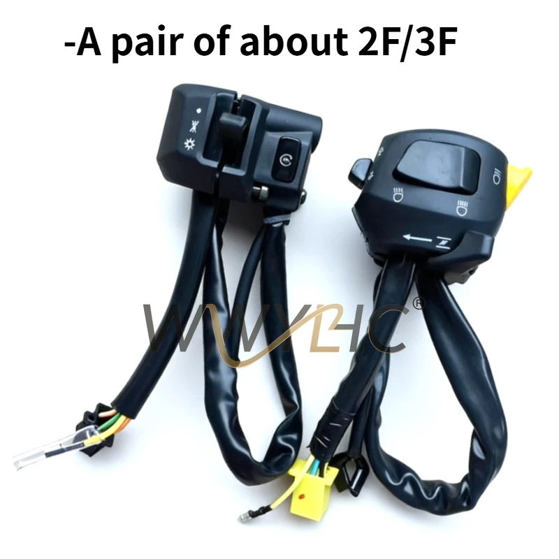 

Suitable for Suzuki Ruishuang EN125-2F/3F Left and Right Steering Headlights, Horn Start Handle Switch Assembly