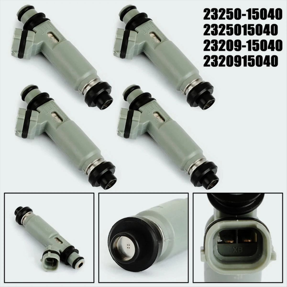 A67F-boquilla  inyector  combustible para TOYOTA Corolla 1.6L 4A-FE 23250-15040 23209-15040 2325015040 2320915040