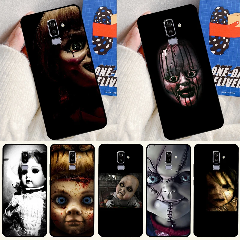 Creepy Dolls Phone Case For Samsung Galaxy J7 J5 J3 2017 A3 A5 J1 2016 J4 J6 A6 A8 Plus J8 A9 2018 Case