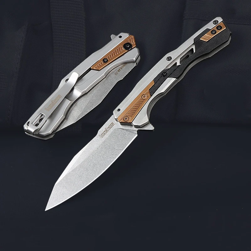 Couteau de poche pliant portable EDC, outil de survie d'autodéfense, camping en plein air, nouveau