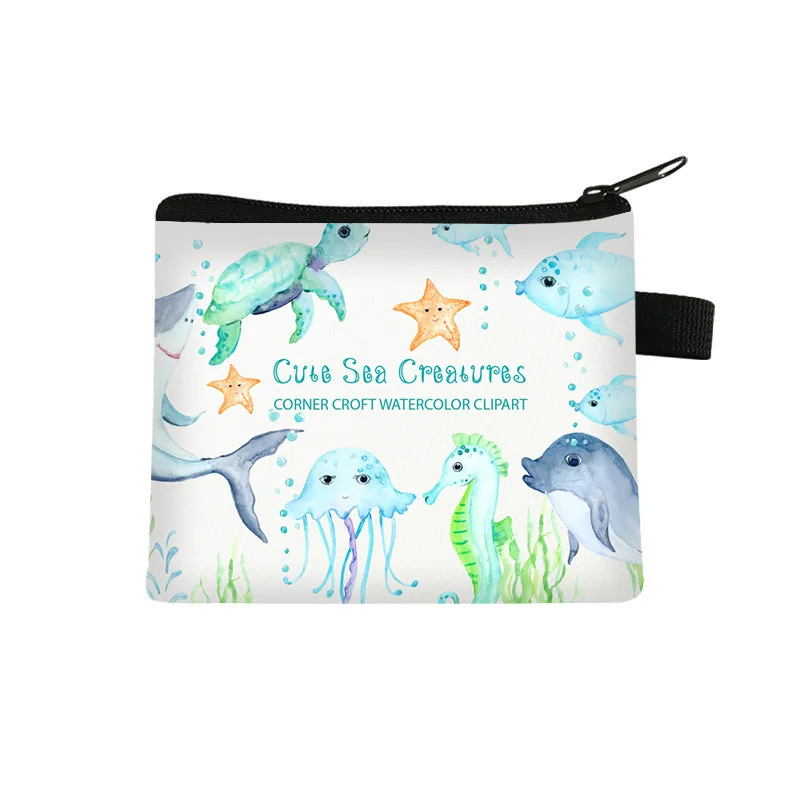 2026 New Animal Cartoon Coin Purse Children Student Bag Cute Mini Lightweight Student Card Bag For Women Wallet Man Wallets