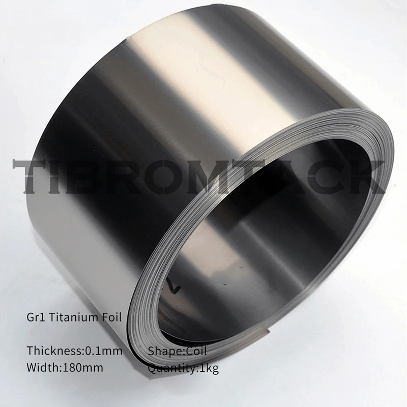 Titanium foil for chemical industry, petroleum, Etc., ASTM B265 0.1*180mm