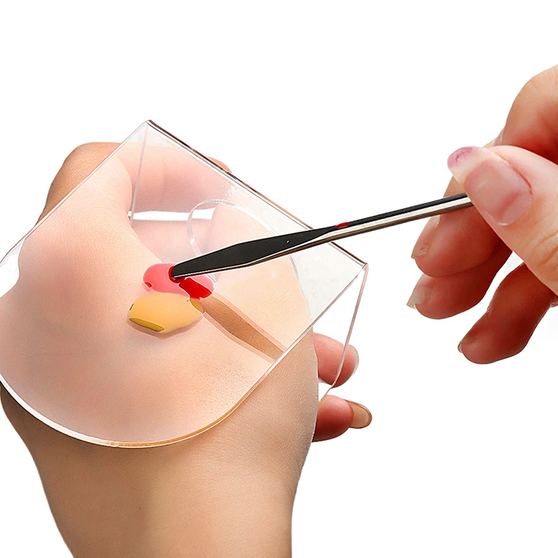 الاكريليك لوحة ملعقة قضيب ، هلام الأساس ، عينيه ، خلط أصباغ كريم ، مسمار الفن ، مانيكير أداة ، أدوات ماكياج