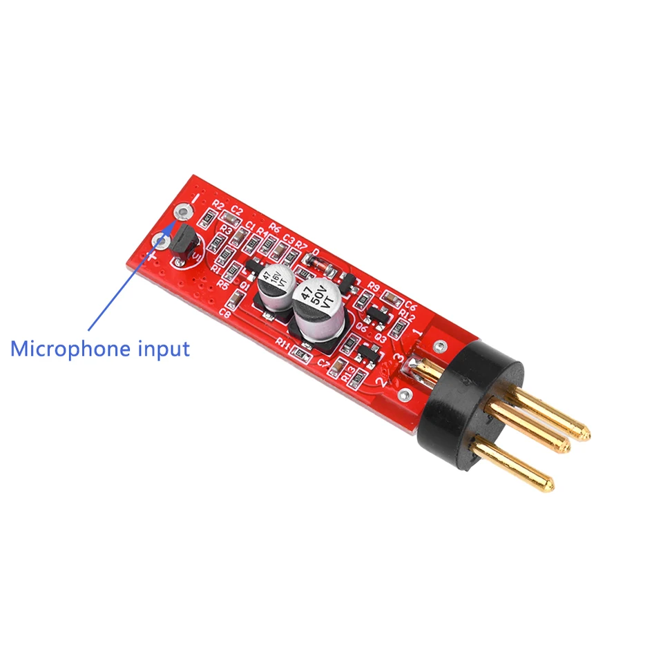 Préampli pour microphone, alimentation fantôme 48 V, sortie XLR, préamplificateur pour tout microphone à condensateur, équipement d'enregistrement de musique, noir