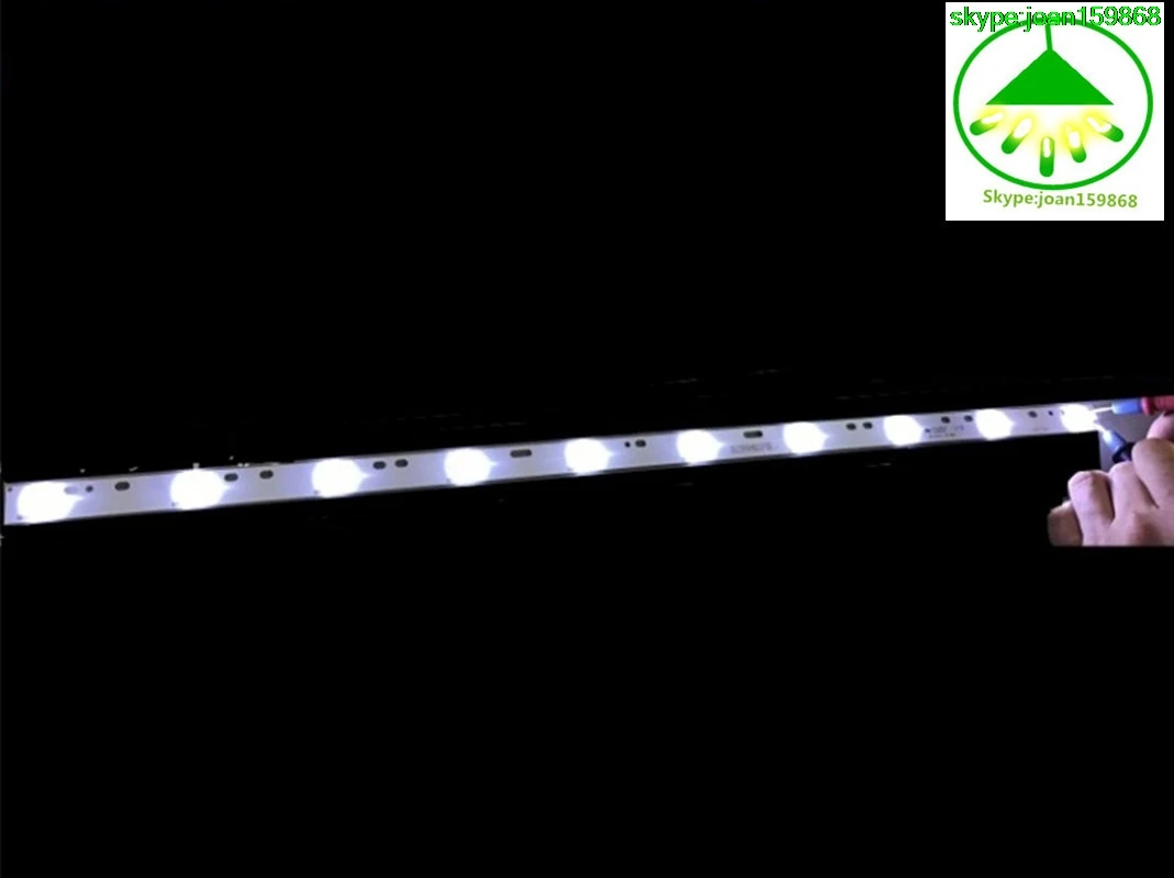 FOR 6piece/lot  For LCD 32 inch LCD TV LED backlight strip led Universal lamp strip copper substrate 10 lamp 570MM 3V