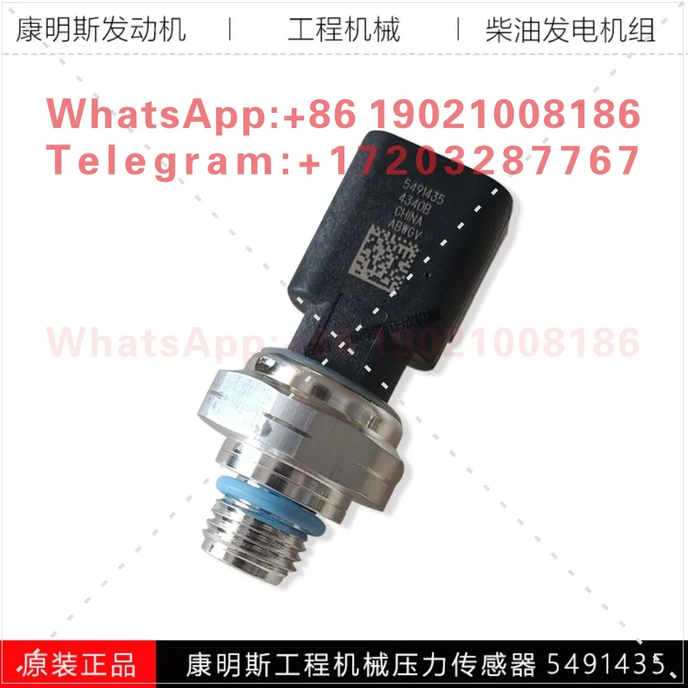Sensor de presión de aceite para excavadora QSC8.3 de maquinaria de construcción con motor ISG 5491435