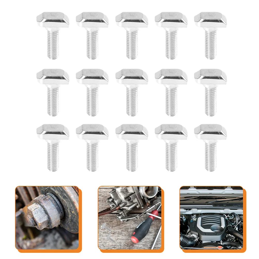 

50pcs Type Screw M8X25 Carbon Steel Sliding Bolt For Aluminum T-Slots 3D Printer Cnc Router T Slot Bolts T Track Accessories