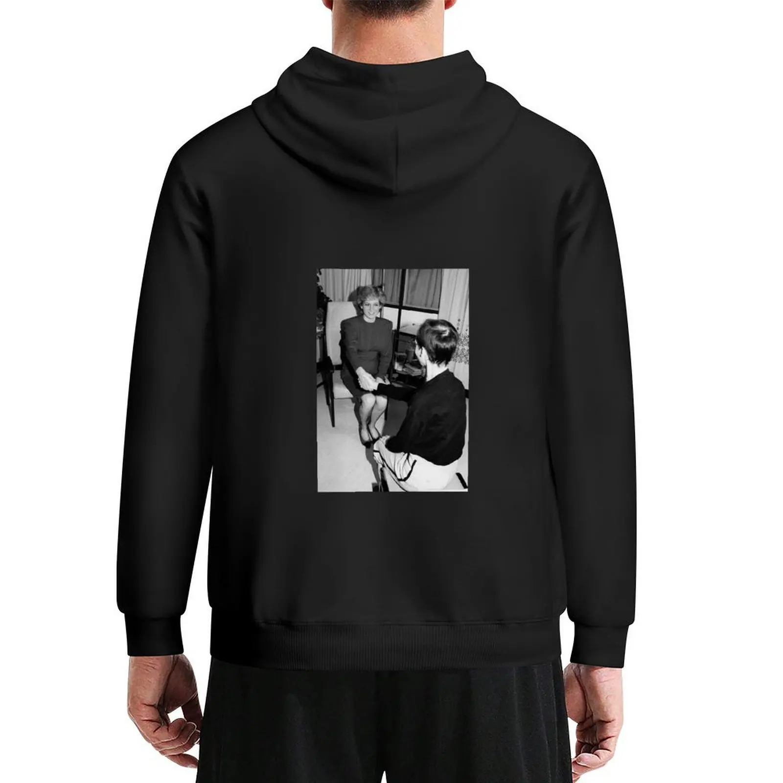 

Princess Diana Shaking Hands With Aids Patient 1987 Hoodie autumn men clothes autumn clothes blouse tracksuit men