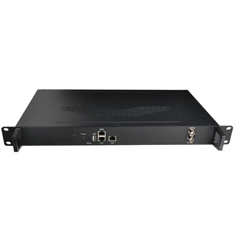 

Satellite TV Headend FTA 16 Channel DVB S2 S2X TO IP Gateway Decoder SPTS MPTS UDP Multic t Professional Receiver