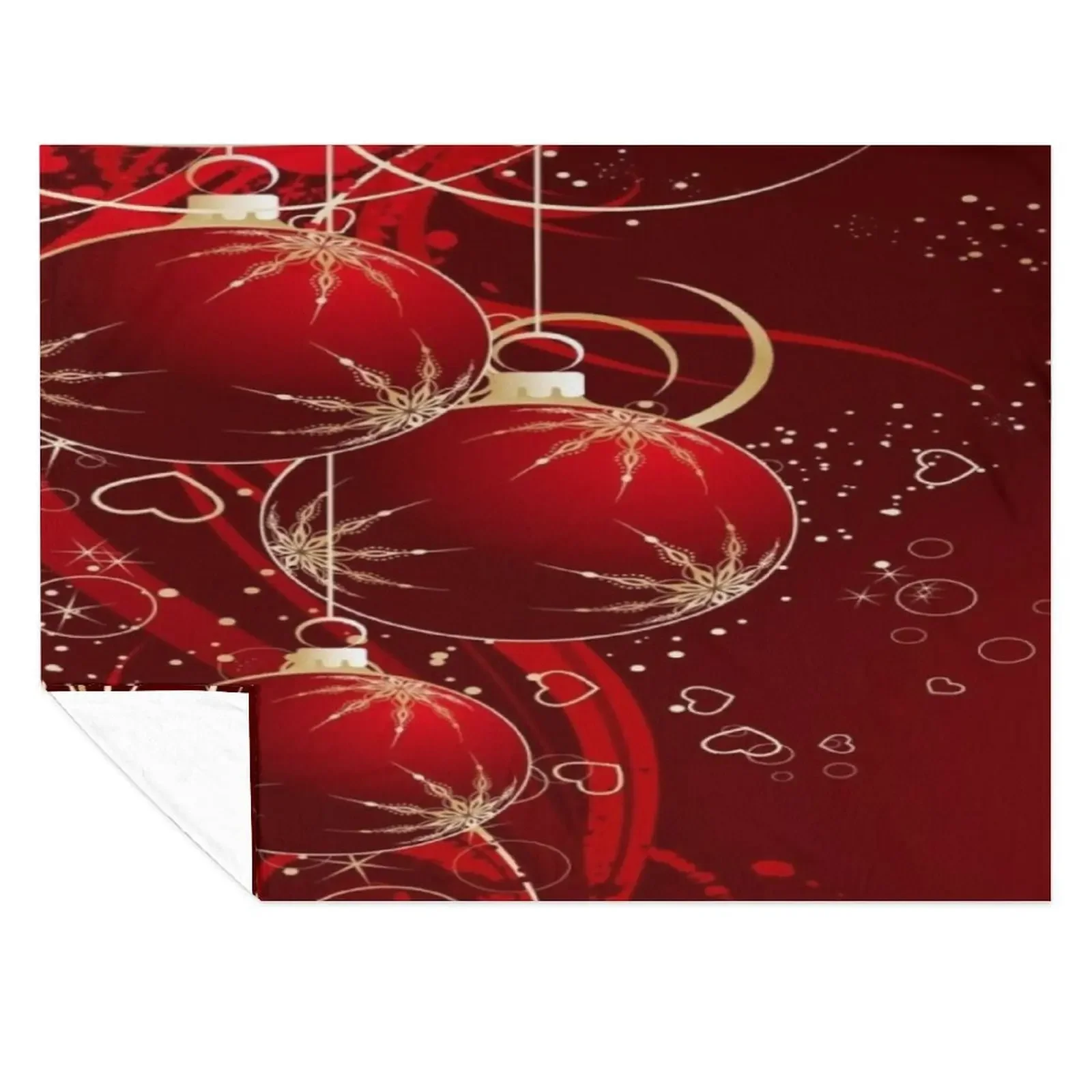 

Christmas Throw Blanket Stuffeds Multi-Purpose Beautifuls Thin Blankets