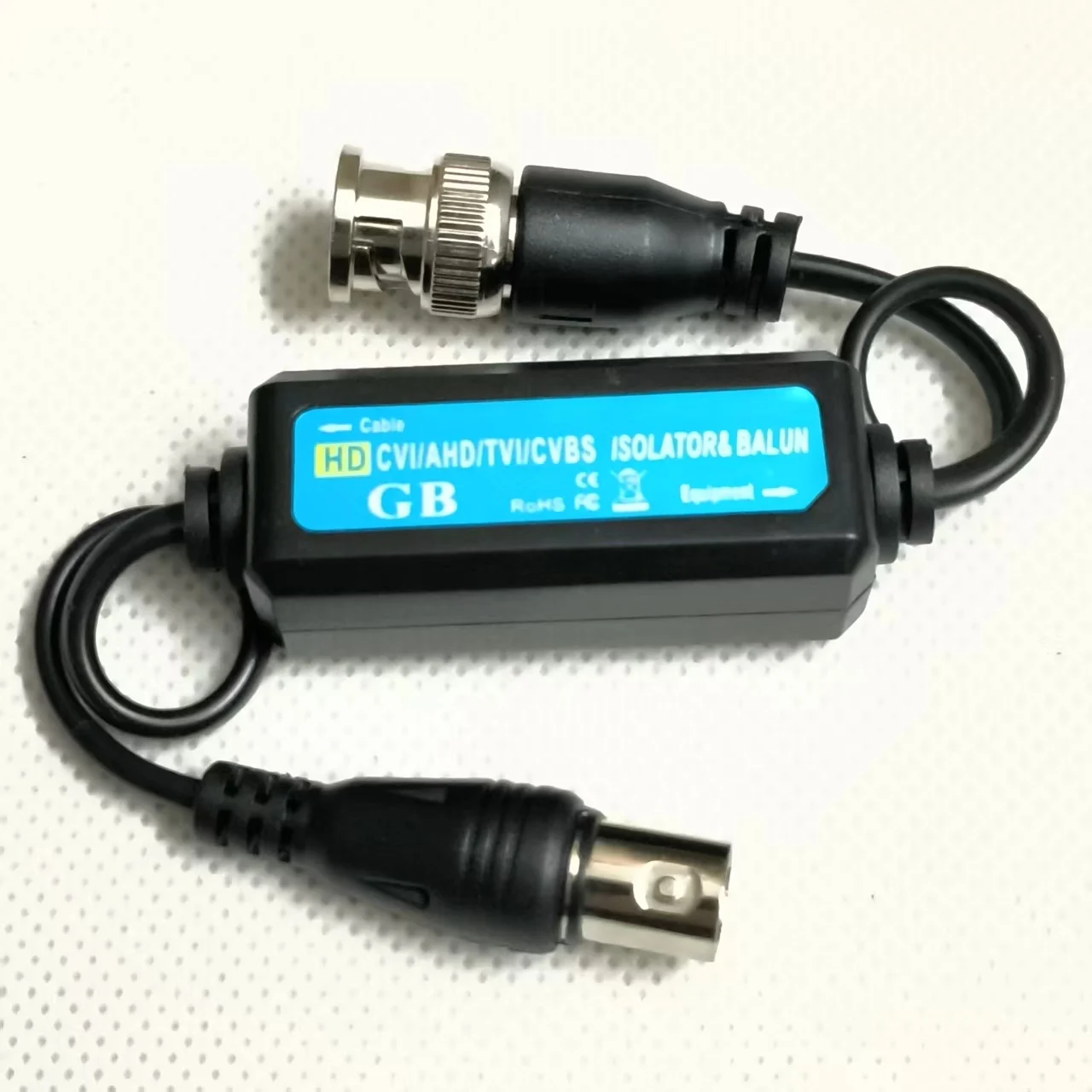 

5 шт. HD-TVI/CVI/AHD/CVBS изолятор контура заземления видео балун коаксиальный BNC между мужчинами и женщинами для камеры