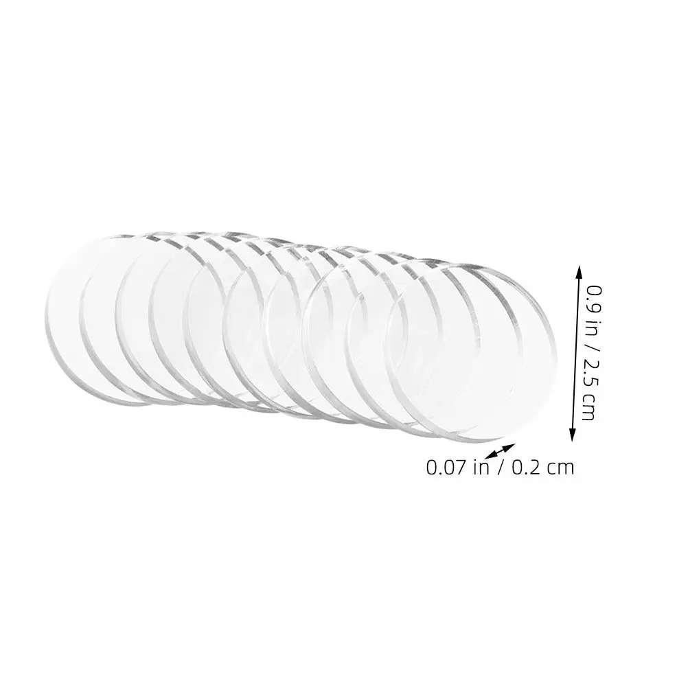 24Pcs Clear Glass Table Spacers Silicone Bumper Pads Non Slip Furniture Protectors for Glass Countertops Tables Desks Safety
