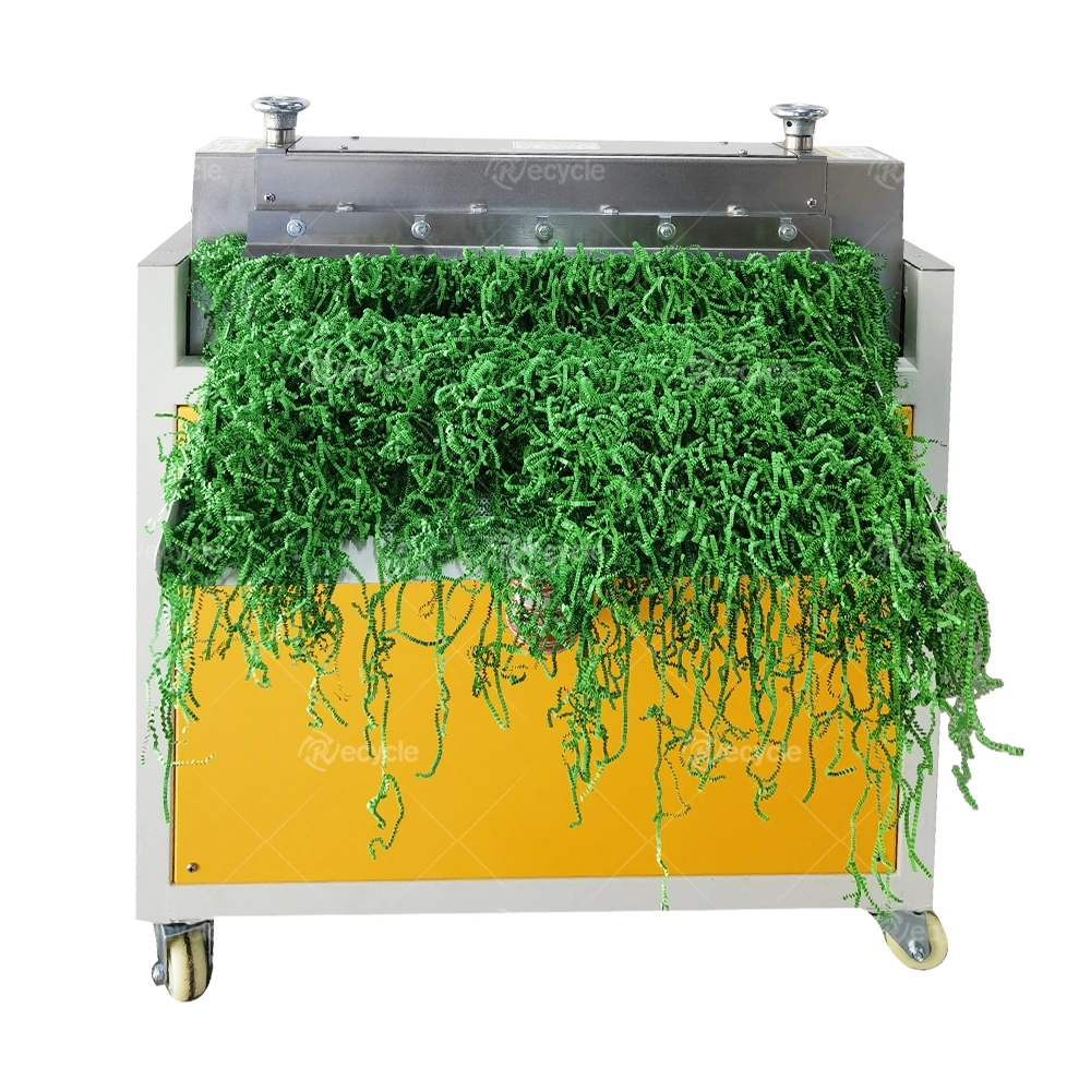 

Mini Small Straight Crinkle Paper Raffia Cutting Cutter Shredder Machine Packing Filler for Packaging Gift Box Tissue Paper