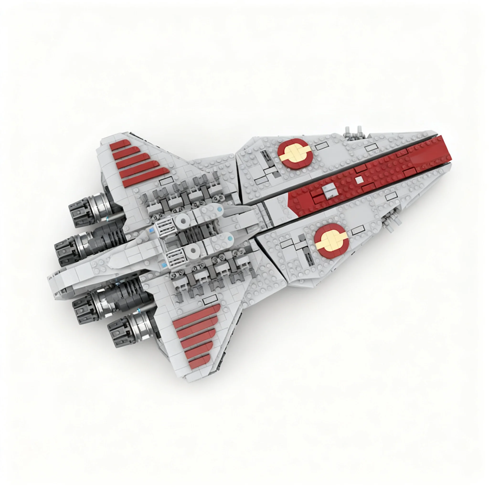 2596pcs MOC Star Battle Venator - Class Destroyer Model Building Blocks Architecture Toy Christmas Gift Education Idea Craft Art