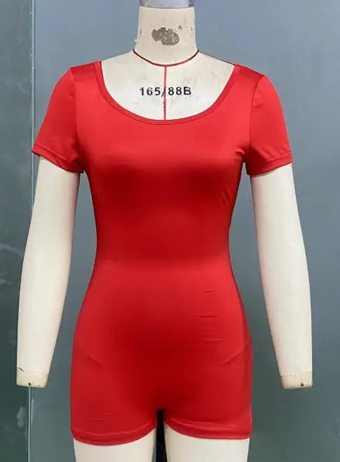 Sexy Jumpsuit Woman 2025 Summer Jumpsuit Trendy Fashion New Y2K Tight One-Piece Pants Hollow Out Backless Tight Jumpsuit Shorts