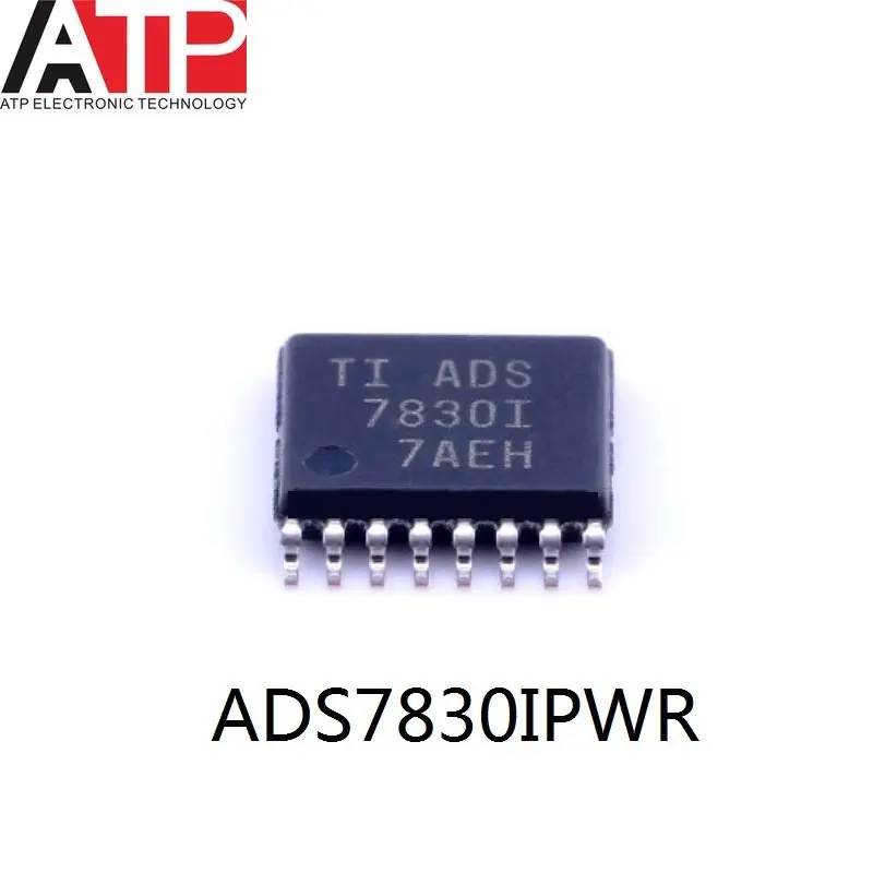 (10piece) ADS7830IPWR ADS7830I 7830I TSSOP-16 8Bit Analog to Digital Converter IC 16-TSSOP New and Original