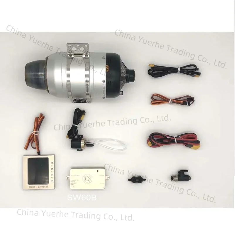 

HSD Hobby Swiwin SW60B Бесщеточный турбинный двигатель Jet Turbojet 6 кг Бесщеточная версия