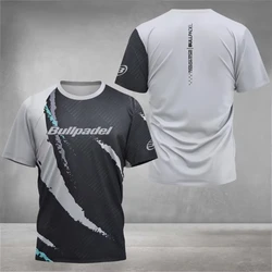 New Summer Men's T-Shirt Badminton Tennis Quick Dry Breathable Short Sleeve Men's Fashion Sportswear Short Sleeve T-Shirt