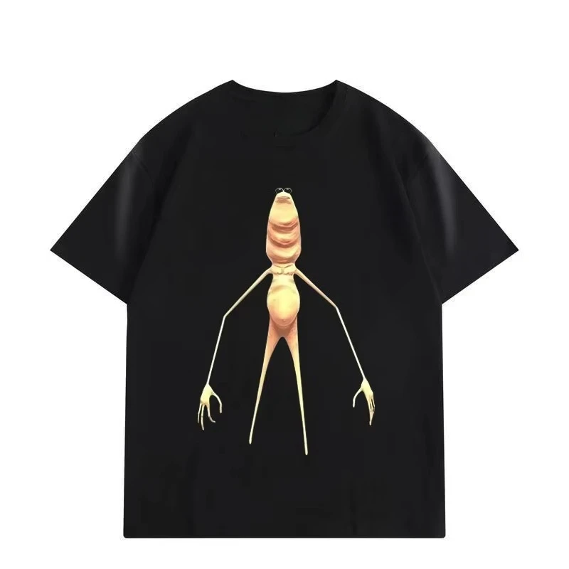 ماركوس الدودة أين جيمبو جيمس مضحك ميمي تي شيرت عالية الجودة موضة تي شيرت الرجال النساء عادية القطن تي شيرت #1