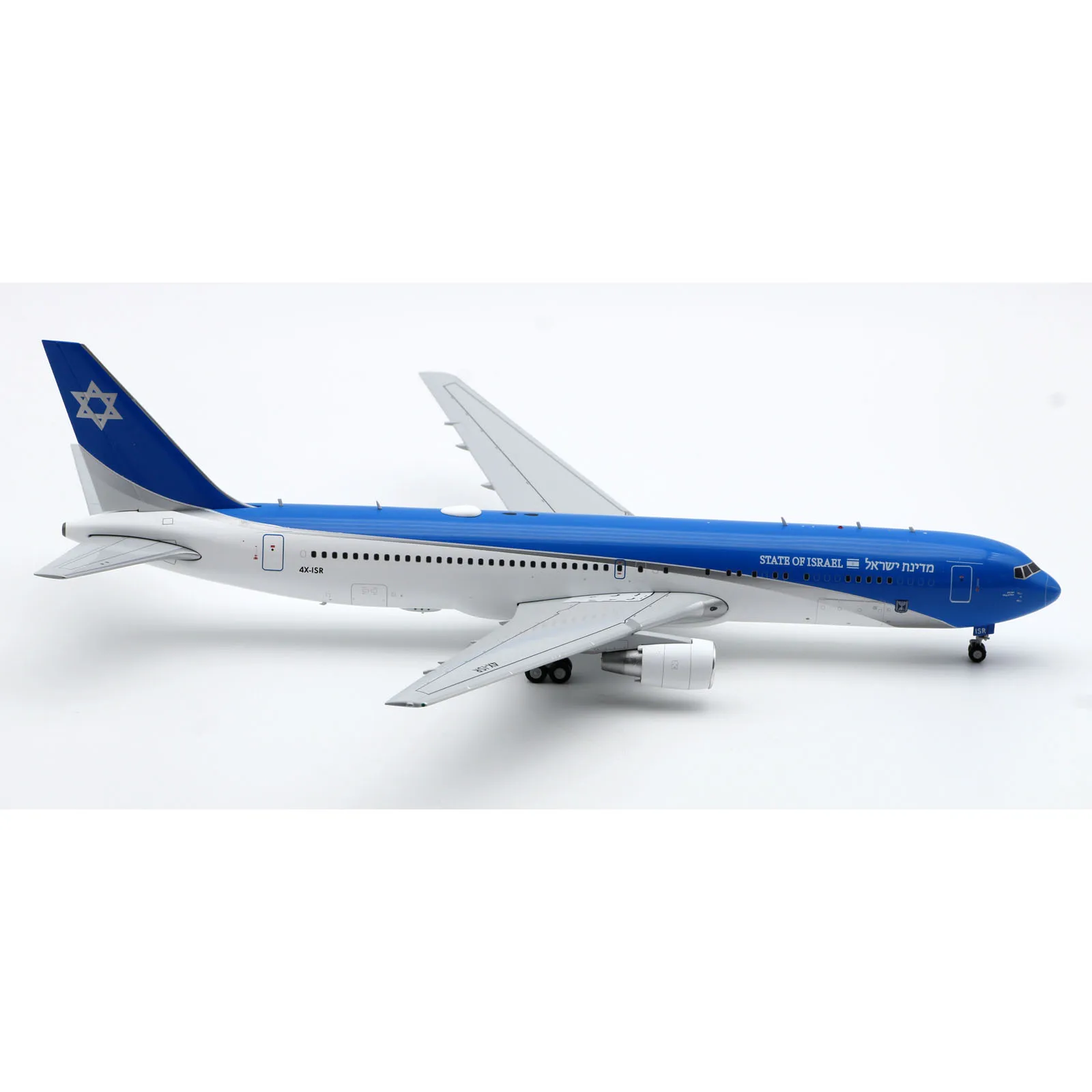 XX20116 Alloy Collectible Plane Gift JC Wings 1:200 Israel Government Boeing B767-300ER Diecast Aircraft JET Model 4X-ISR