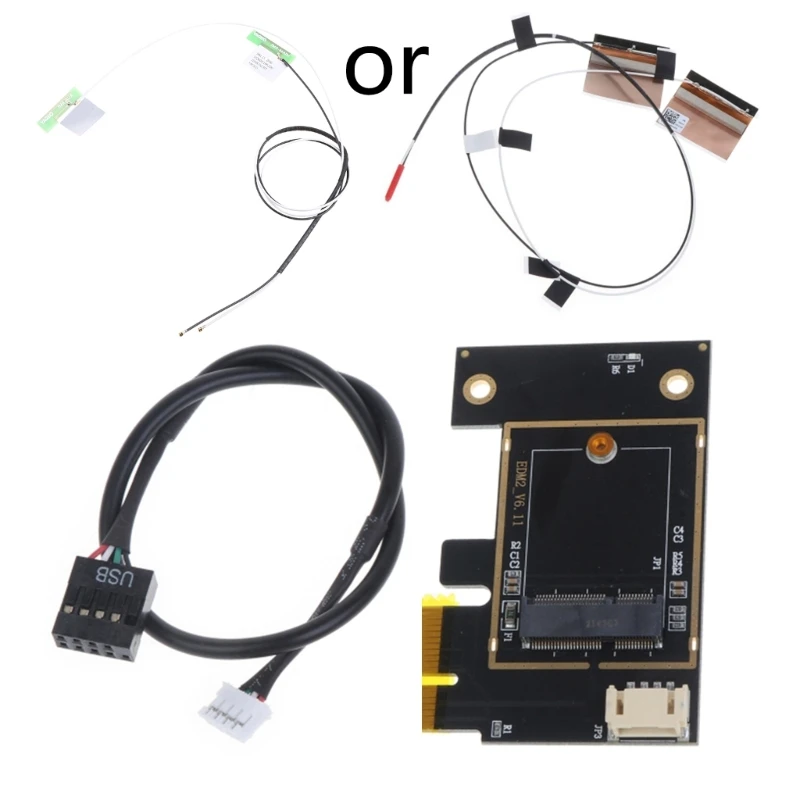 for M.2 Wifi Adapter Ngff To PCI for Express PCI-E 1X NGFF Wireless C