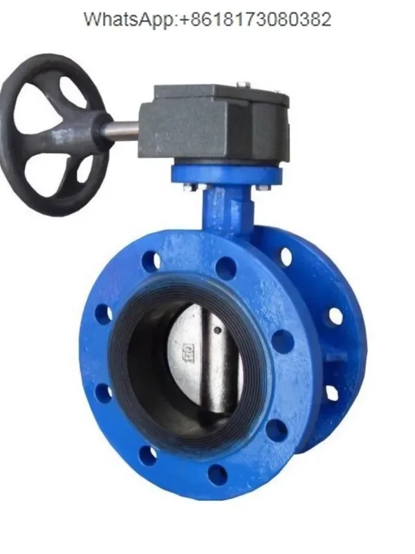 D341X-10/16Q turbine flange butterfly valve soft seal drain butterfly valve DN50 65 80 100-500