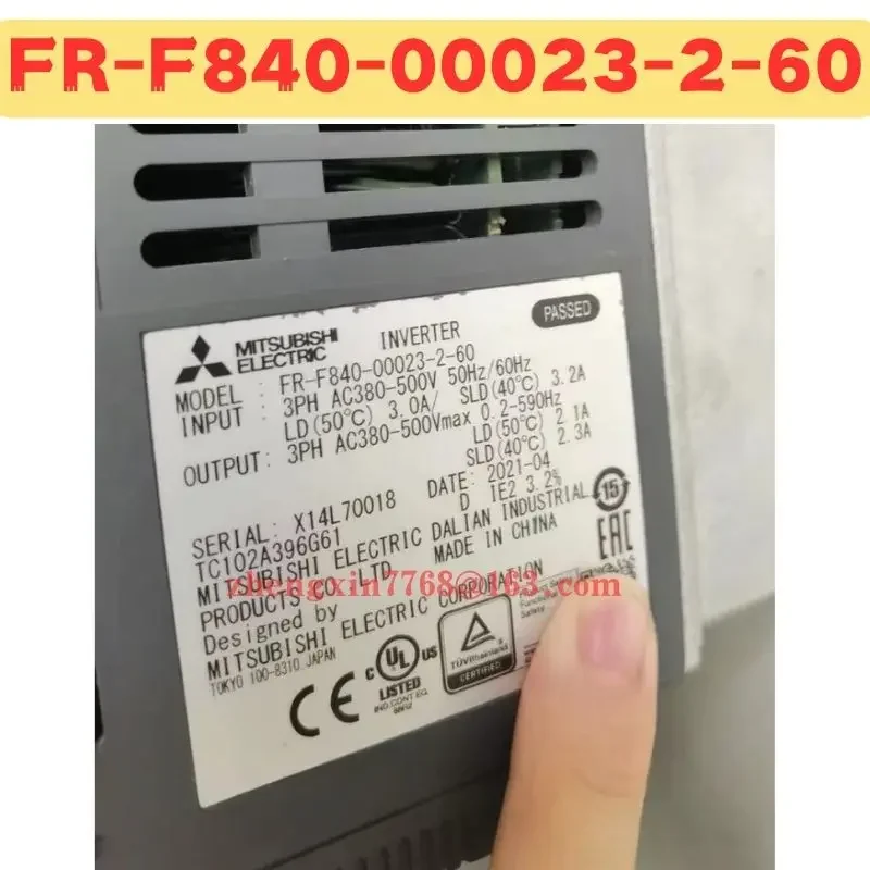محول التردد المستخدم FR-F840-00023-2-60 FR F840 00023 2 60 تم اختباره بشكل جيد