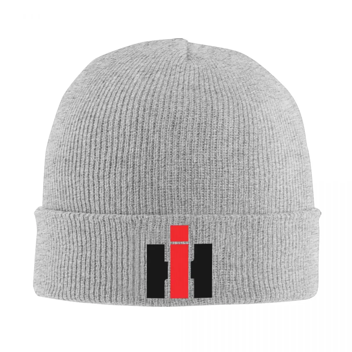 Farmall INTERNATIONAL HARVESTER IH FAN Warm Knitted Cap Fashion Bonnet Hat Autumn Winter Outdoor Beanies Hat for Men Women Adult