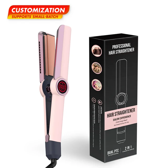 

SMET трендовый портативный выпрямитель для волос 480 градусов частная марка керамическая пластина утюжок ионный инфракрасный титановый электрический