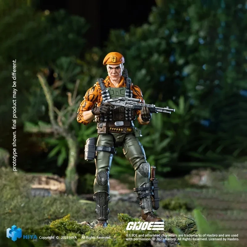 HIYA EMG0296 절묘한 미니 1/18G.I.JOE 플린트 타이거 포스 버전