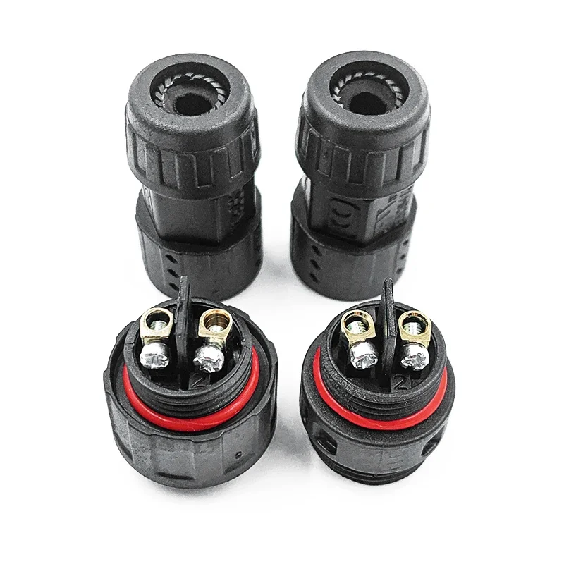 1pc M19 Screw Locking Cable Male Female Connector Waterproof IP68 2 3 4 5 Pin Connector 500V 20A 10.5mm Electrical Aviation Plug