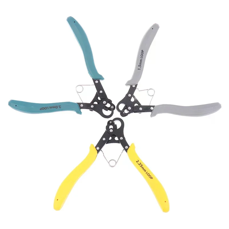 1.5/2.25/3mm Wire Rolling Plier Set For Wire Winding Bending Repair Jewelry Making Tool Round Nose Pliers For Wire Ring Wrapping