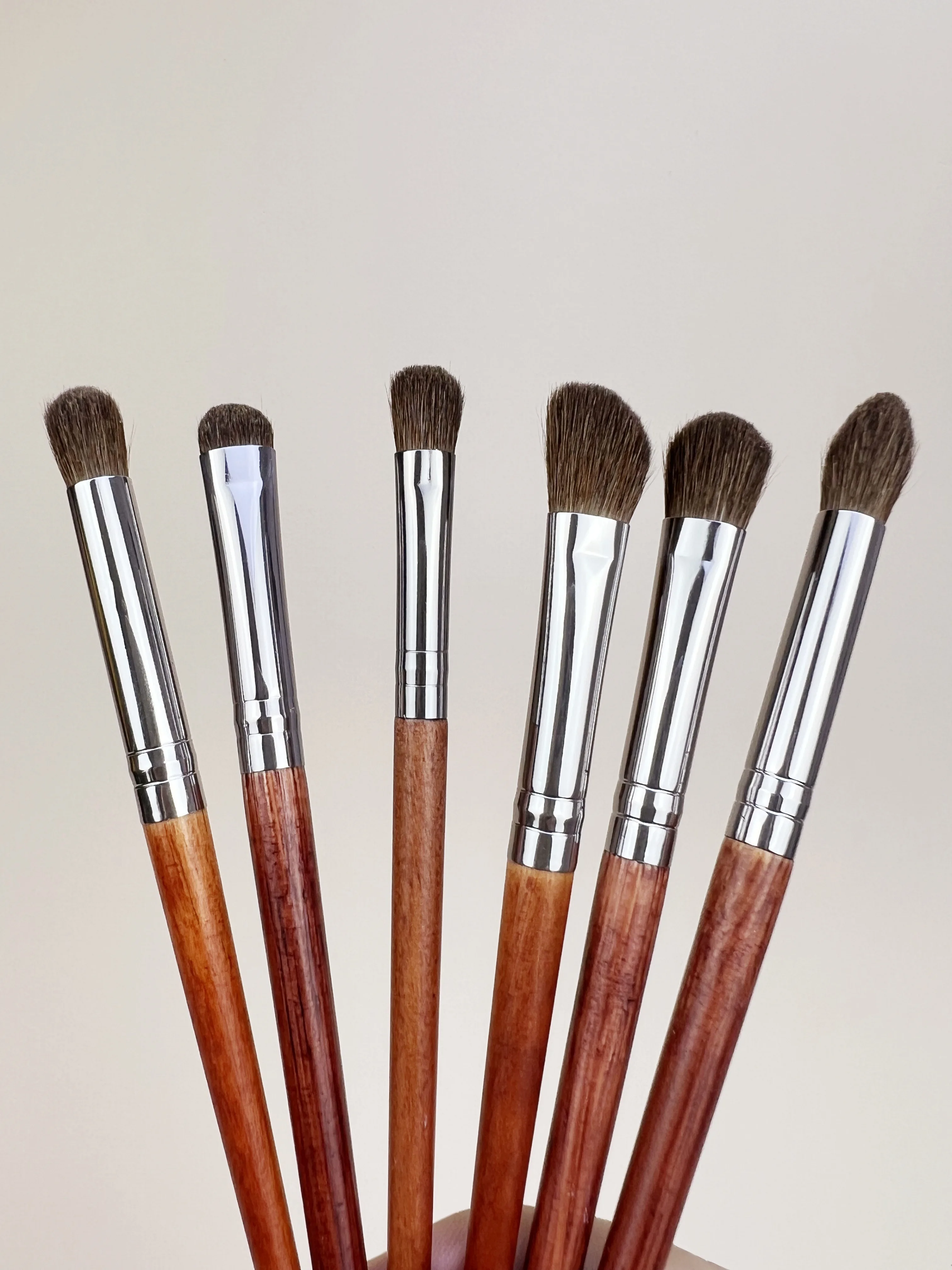 Walnut Horse Hair Eye Makeup Brush