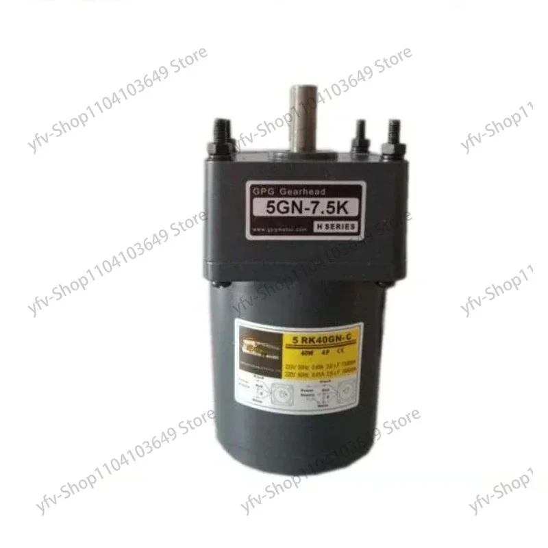 Reduce Gear Box 5GN-5K 5GN-7.5K 5GN-10K 5GN-15K 90W 220V Speed Control Motor 5RK90GN-C