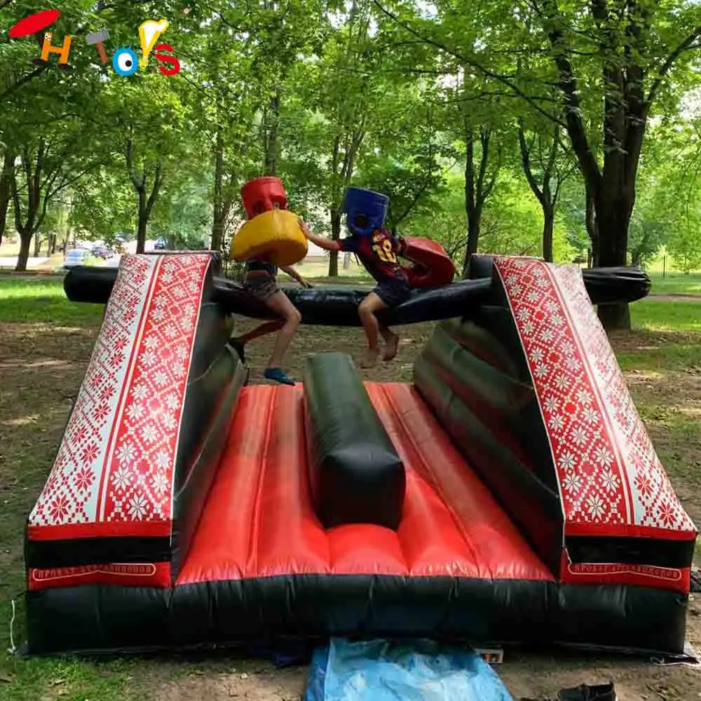 

Fast Shipping Inflatable Gladiator Joust Sport Game Commercial Human Challenge Joust Fighting Inflatable Games